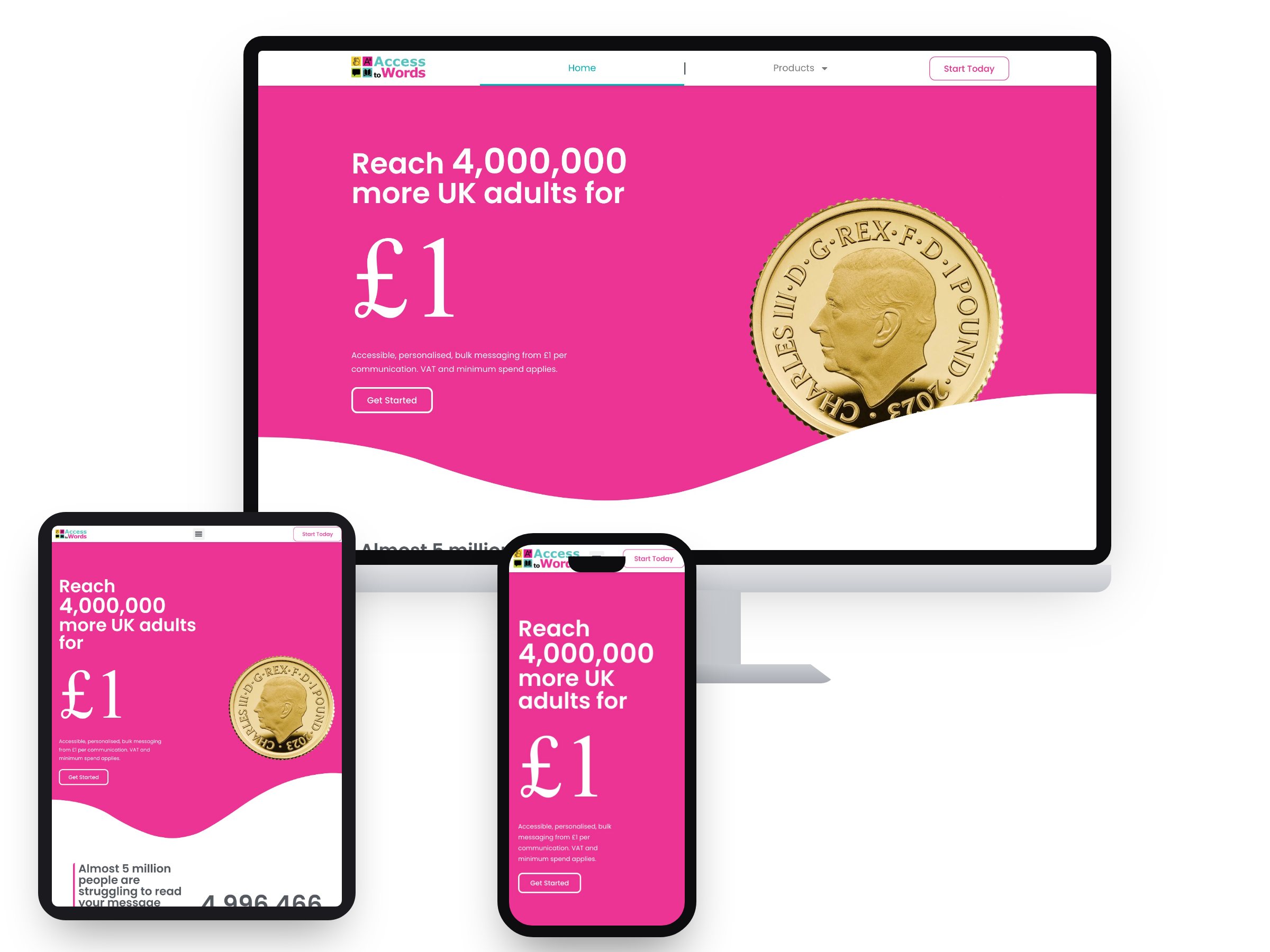 Access to Words — Web Design & Accessibility project by Xpose