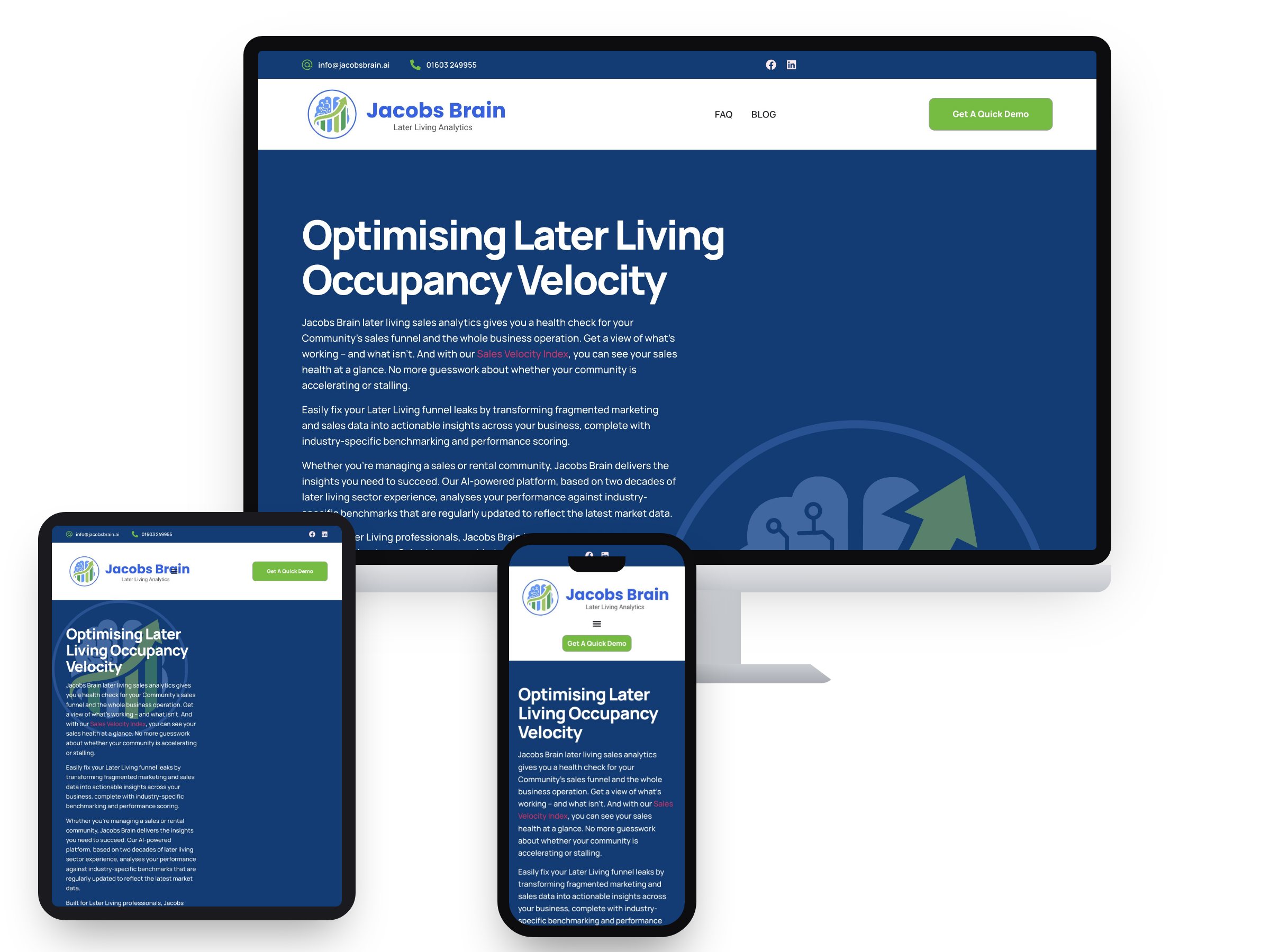Jacobs Brain — Web Development project by Xpose